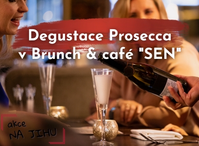 Degustace Prosecca v Brunch & café 